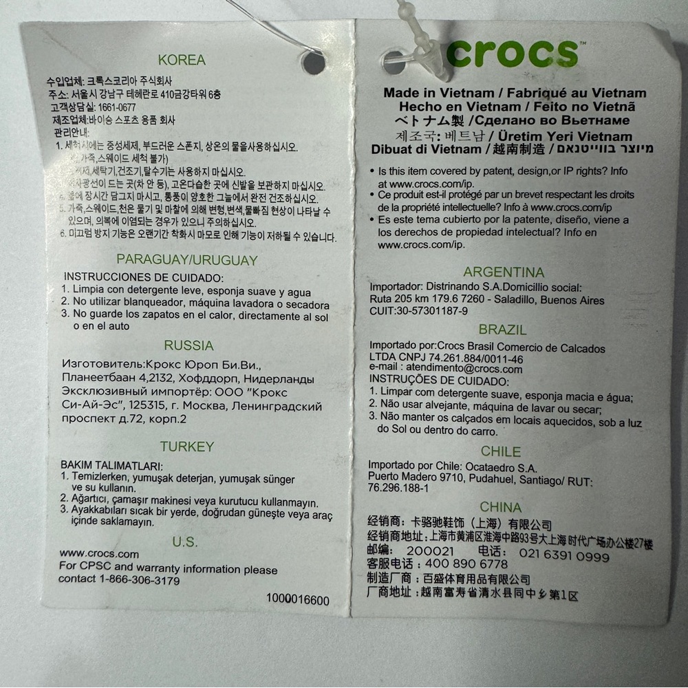 Crocs Women's Splash Strappy Sandals (Women) Sz 10 - Picture 10 of 12